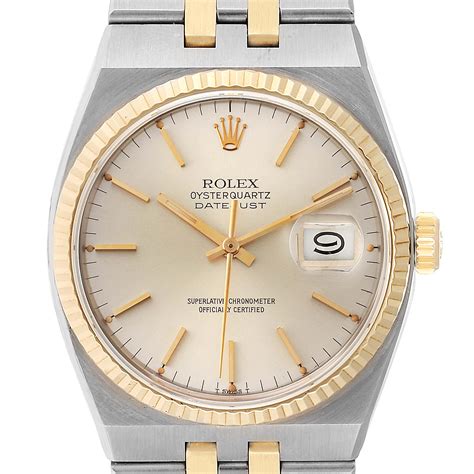 rolex oyster quartz movement|rolex oysterquartz datejust 17013 price.